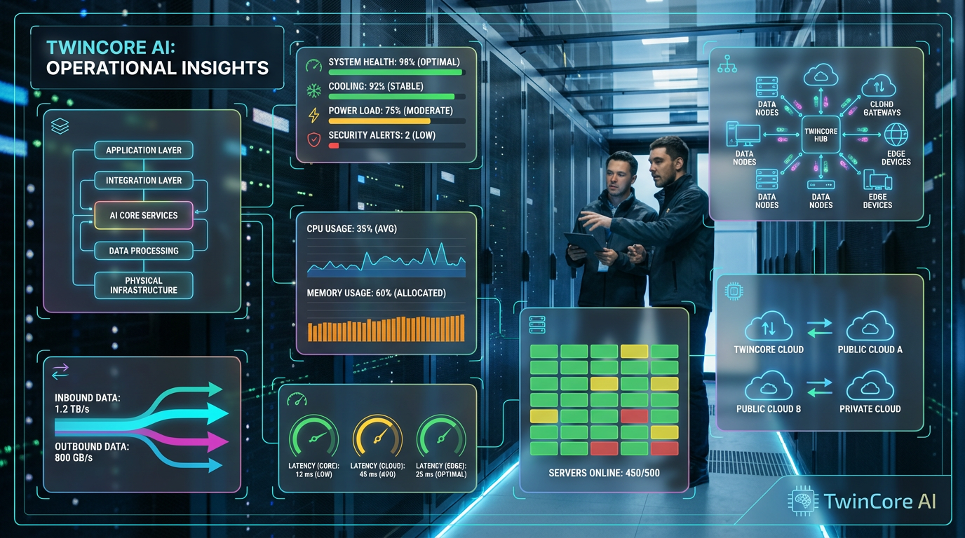 AI platform architecture with layered data processing